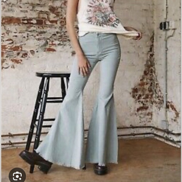 NWT Free People Just Float on Flair Jeans - Picture 1 of 13